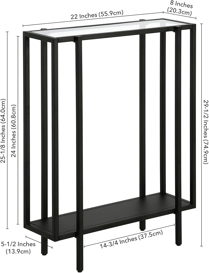 Vireo 22'' Wide Rectangular Console Table - Image 3