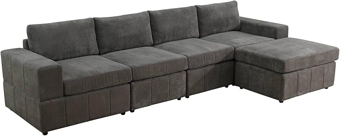 Sectional Couches for Living Room, 130″ Modular Sectional Sofa - Image 7