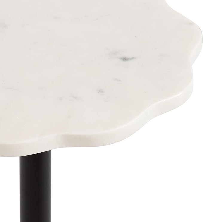 Kate and Laurel Sanzo Modern Pedestal Drink Table, Decorative End Table - Image 7