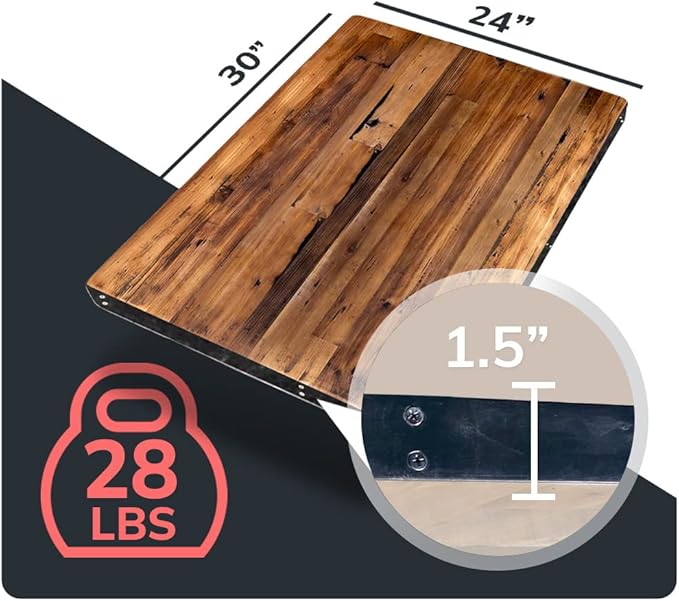 Reclaimed Wood Table Top - Image 2