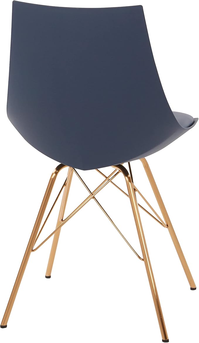 OSP Home Furnishings Oakley Mid-Century Modern Bucket Dining Chair - Image 6