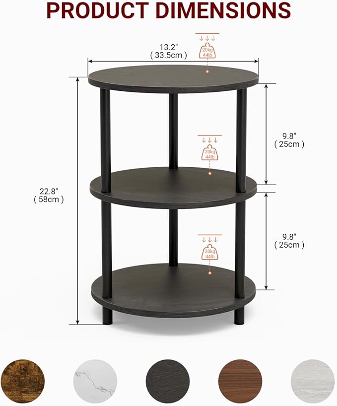 Small Round End Table - Image 2