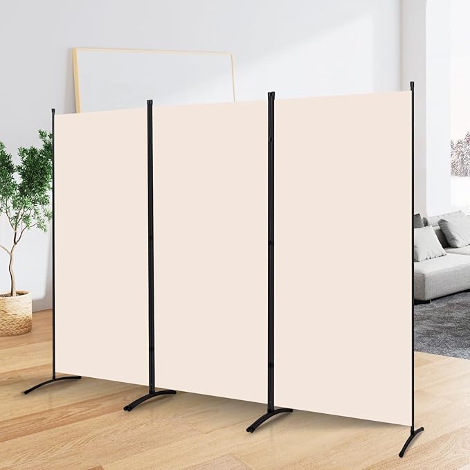 YASRKML Room Divider Folding Privacy Screens, Portable Room Divider Panel 3 by YASRKML