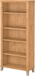 Bush Furniture WC81465 Bookcase, Large Book Living Room, Home Office, or by BushHome