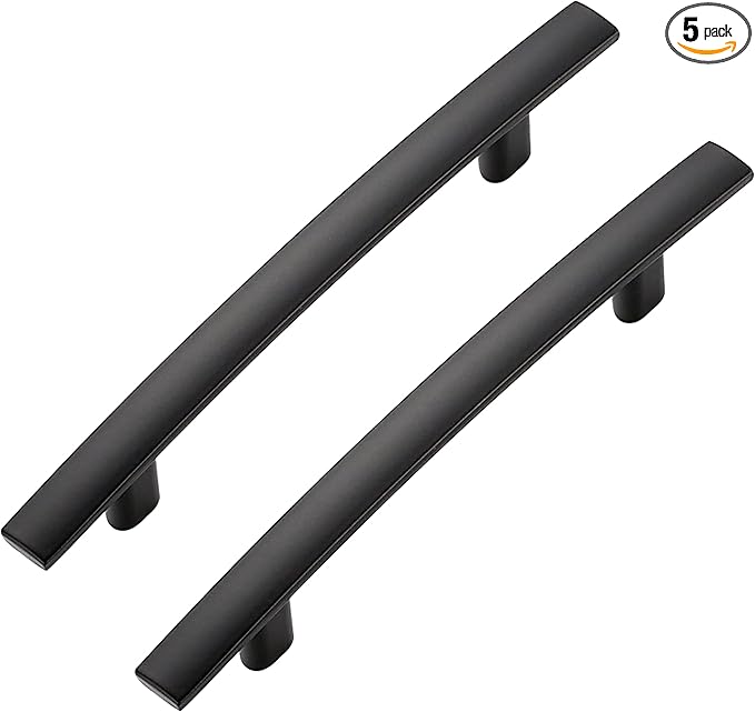 5 Pack Cabinet Handles 3.75" Hole Center by Ravinte+Decor