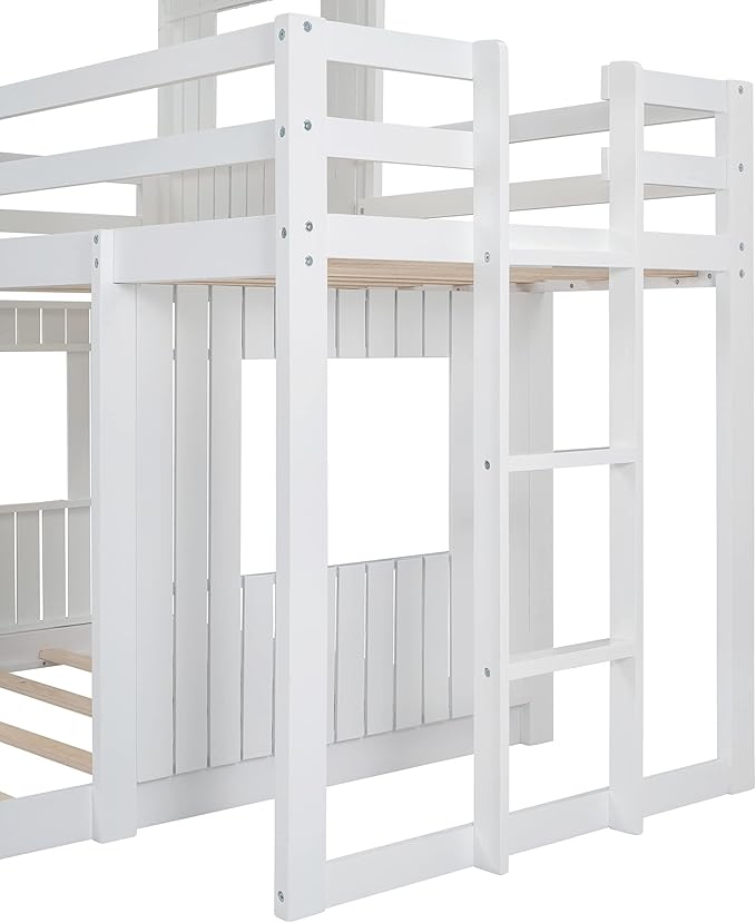 Ball & Cast Twin Over Full Playhouse Bunk Bed - Image 9