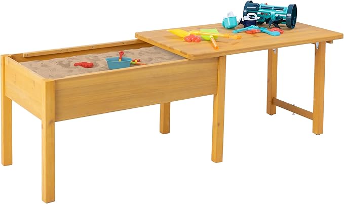 BIRASIL Wooden Kids Sensory Tables by BIRASIL