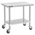 DuraSteel 24x36 NSF Stainless Steel Cart by DuraSteel