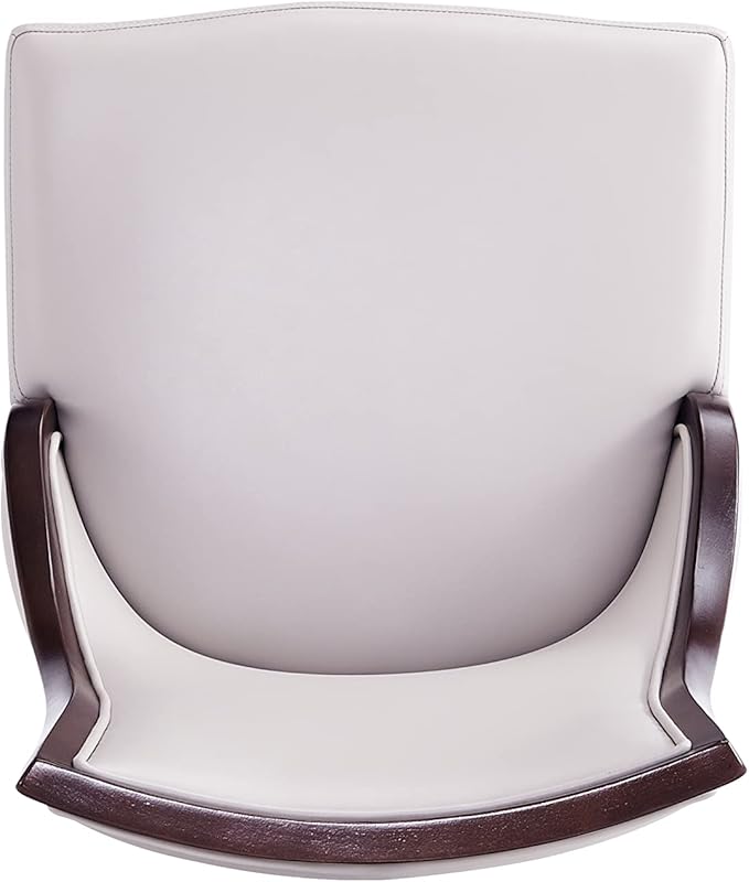 Manhattan Comfort Grand Avenue Faux Leather Dining Chairs, Parsons Accent - Image 10