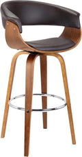 Armen Living Julyssa Mid-Century Swivel Counter Height Barstool by ArmenLiving