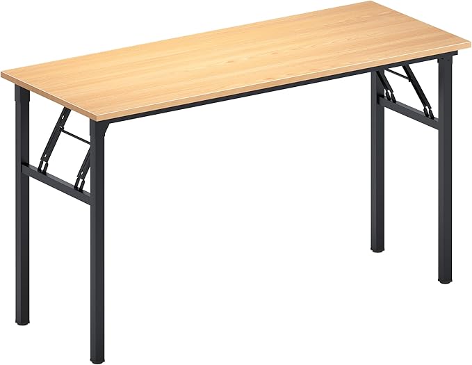 DlandHome Computer Desk, 59.8Inch Office Desk Computer Table, Study Writing - Image 8