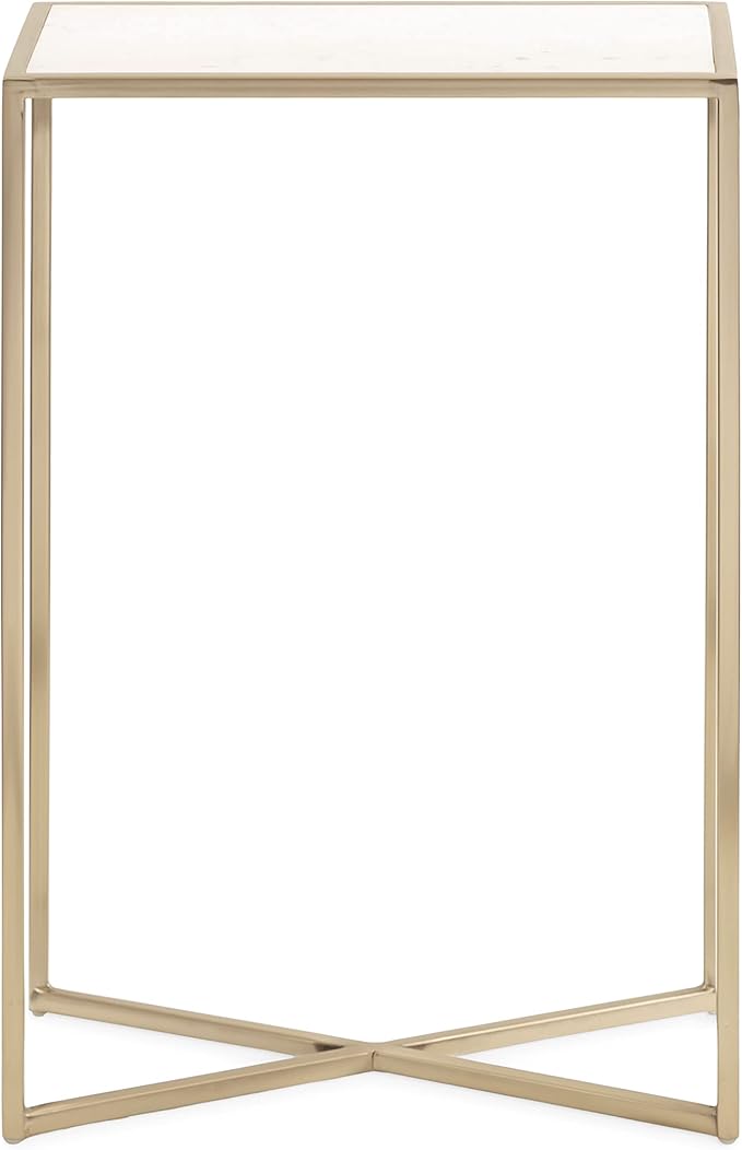 Kate and Laurel Jaspur Modern Slim Side Table, Decorative Glam Narrow End Table - Image 7