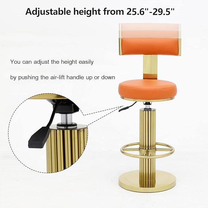 FUNROLUX Counter Height Bar Stools - Image 5