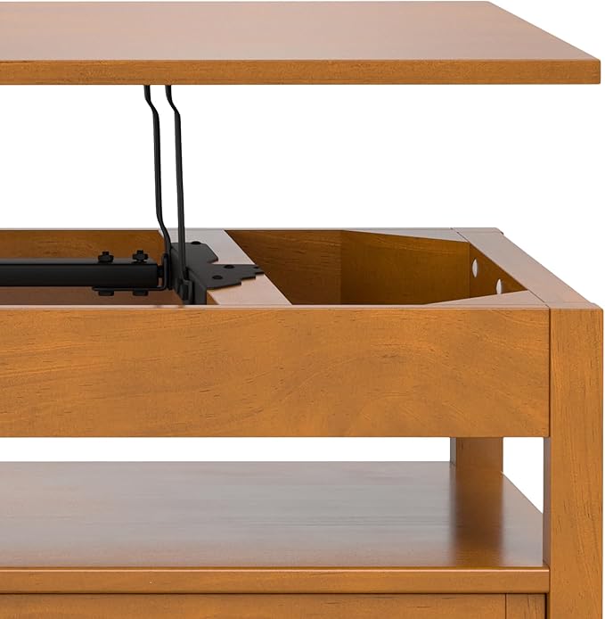 SIMPLIHOME Warm Shaker Lift Top Coffee Table - Image 17