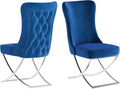 Ottomanson Royal Dining Chairs Set of 4 – Upholstered Tufted Microfiber by Ottomanson