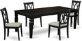 East West Furniture LGCL5-BLK-C 5 Piece Dining Table Set by EastWestFurniture