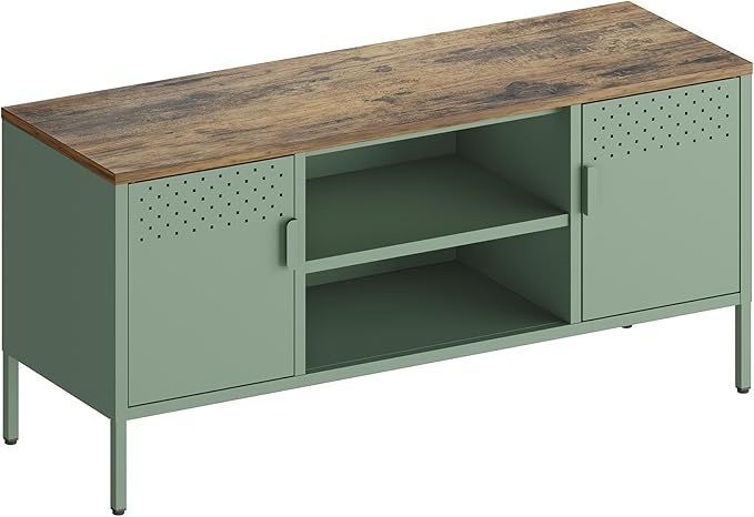 Manhattan Comfort Landen 47" Modern Metal TV Stand - Image 11