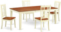 East West Furniture QUNI5-WHI-W 5 Piece Dining Room Table Set Includes a by EastWestFurniture
