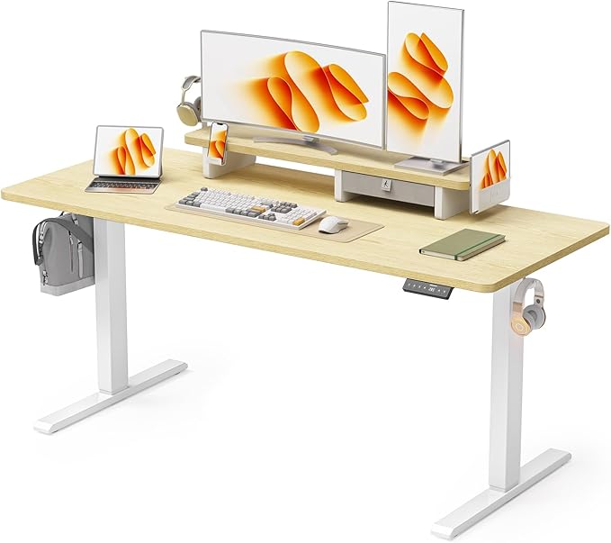 63x24 Inches Electric Standing Desk by WALKINGDESK