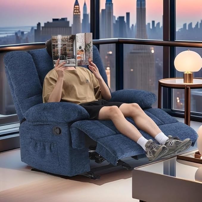 Oversized Rocker Recliner Chair, Wide Rocker Chair - Image 2