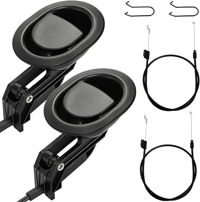 2 Sets of Metal Recliner Release Pull Handle, Universal Heavy Duty Sofa Release by Acshio