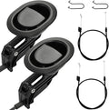 2 Sets of Metal Recliner Release Pull Handle, Universal Heavy Duty Sofa Release by Acshio