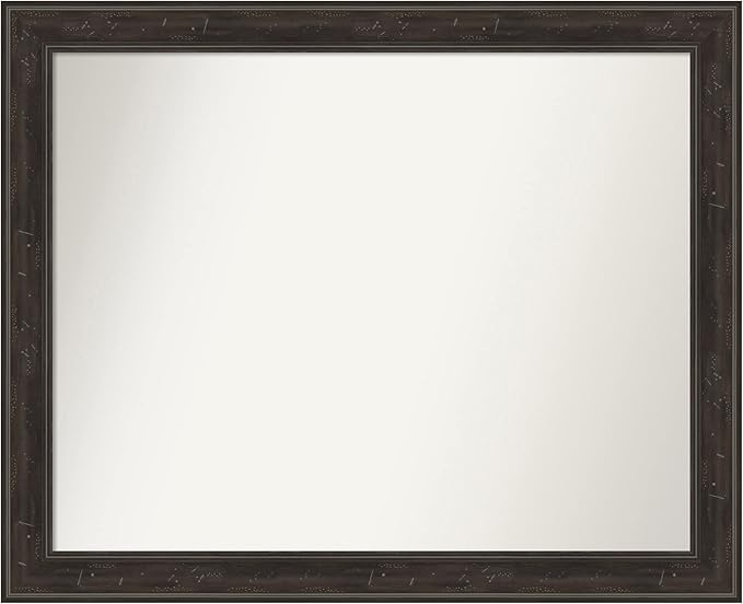 Amanti Art Brown Bathroom Mirror by AmantiArt