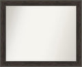 Amanti Art Brown Bathroom Mirror by AmantiArt