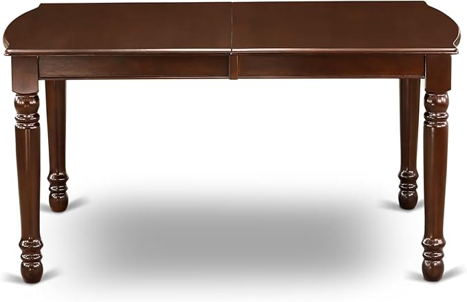 East West Furniture DOML7-MAH-LC 7 Piece Dining Room Table Set Consist of a - Image 9