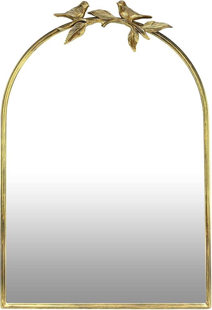 Gold Vintage Mirror for Vanity 24x35 Inch Gold Antique - Image 8