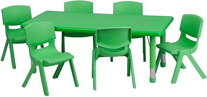Flash Furniture Rectangular Activity Table Set by FlashFurniture