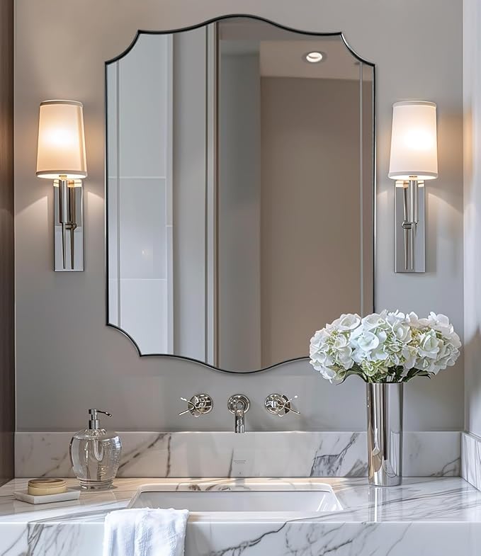 ANDY STAR Chrome Bathroom Mirror by ANDYSTAR