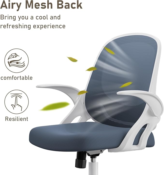 Home Office Chair Work Desk Chair Comfort Ergonomic Swivel Computer Chair - Image 6