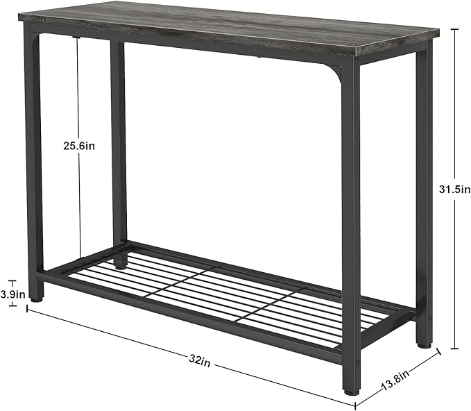 Ecoprsio Console Table Sofa Table - Image 3
