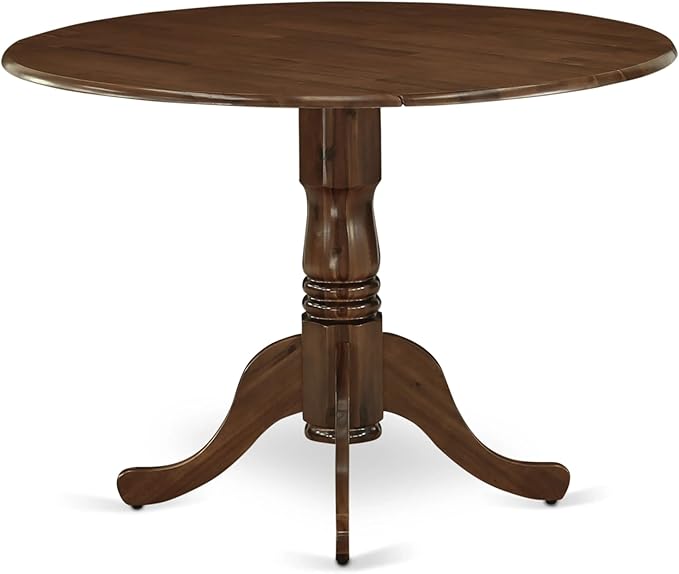 East West Furniture DLAS3-AWA-27 3 Piece Mid Century Modern Dining Set contain - Image 8