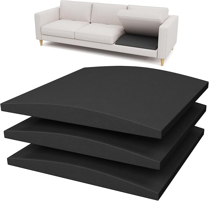 Couch Cushion Support for Sagging Seat, High-Density Curved Foam Sofa Furniture by Unknown