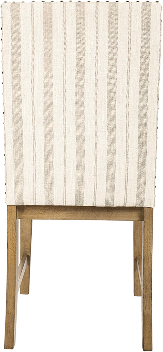 HomePop Upholstered Wood Apron Dining Chair - Image 7