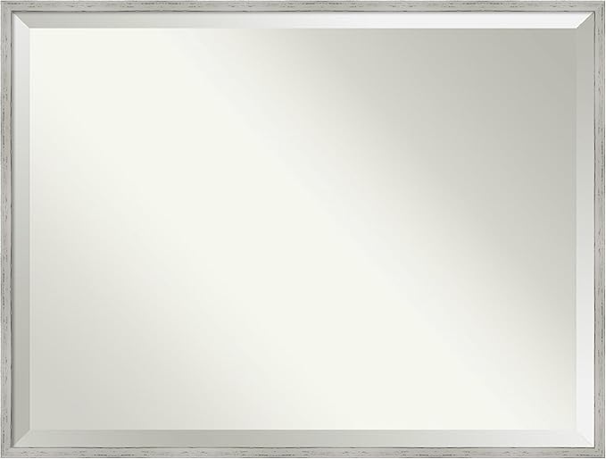 Amanti Art White Bathroom Mirror by AmantiArt