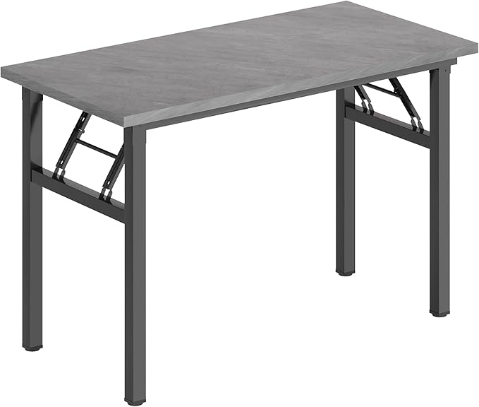 DlandHome Folding Desk Small Desk 31.5 inches Small Computer Desk - Image 8