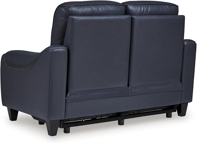 Signature Design by Ashley Mercomatic Contemporary Leather Match Wall Hugger - Image 9