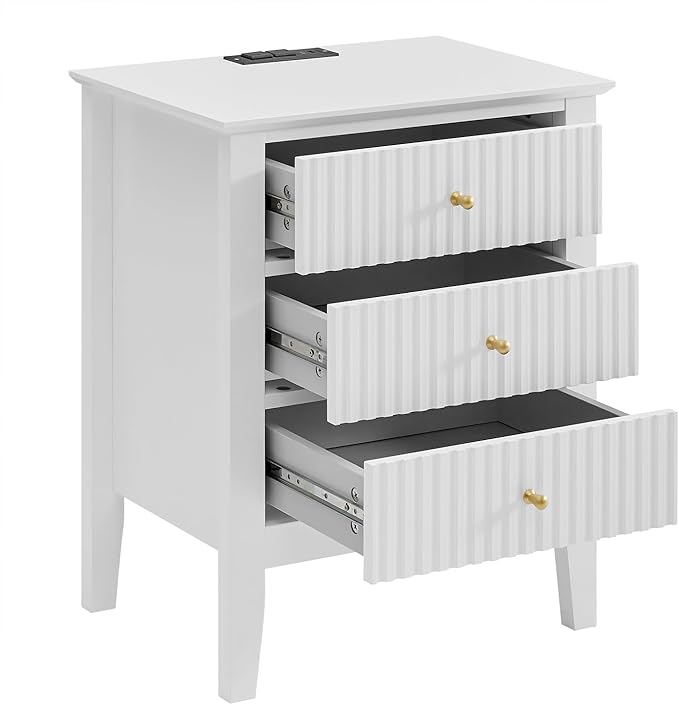OCANDO White Bed Side Table - Image 7