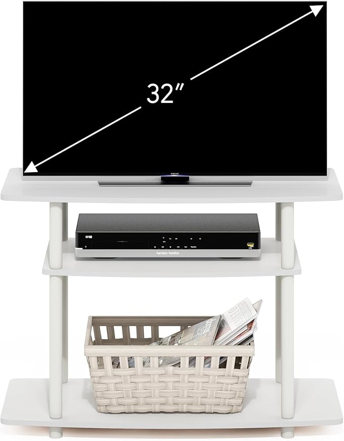 Furinno Turn-N-Tube No Tools 3-Tier TV Stands - Image 4