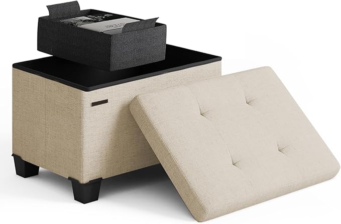 STORAGEBUD Storage Ottoman Cube by STORAGEBUD
