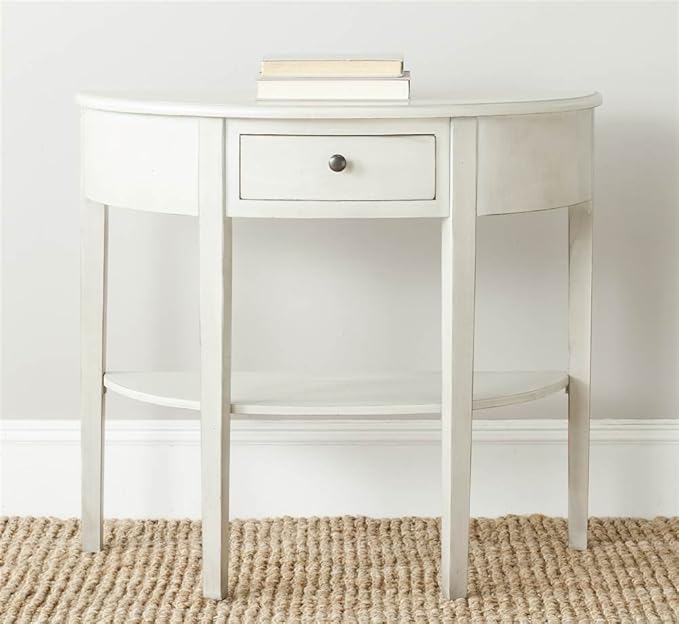SAFAVIEH American Homes Collection Abram White Birch Console Table - Image 5