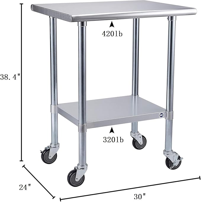 ROCKPOINT Stainless Steel Table - Image 2