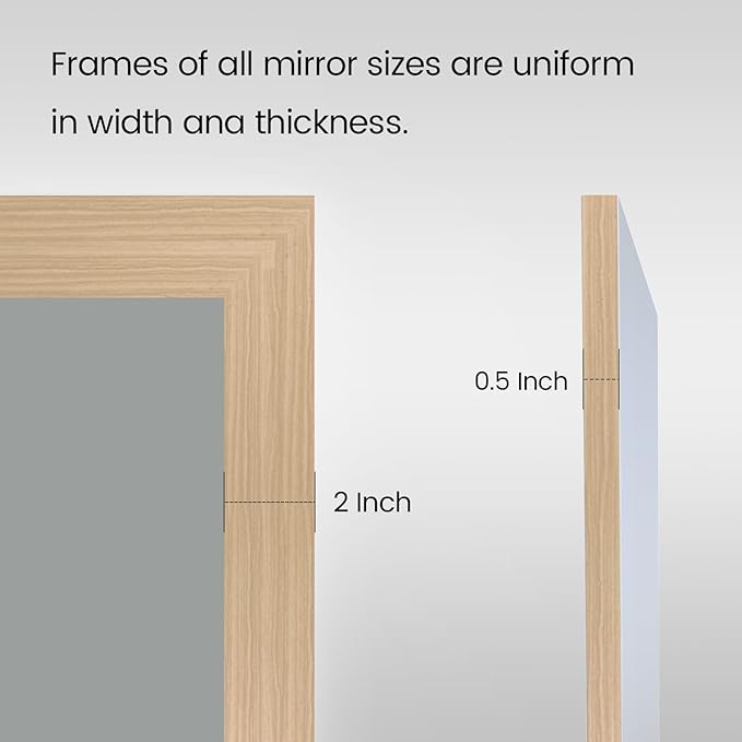 Amorho 50 X30 Inch Bathroom Mirror - Image 6