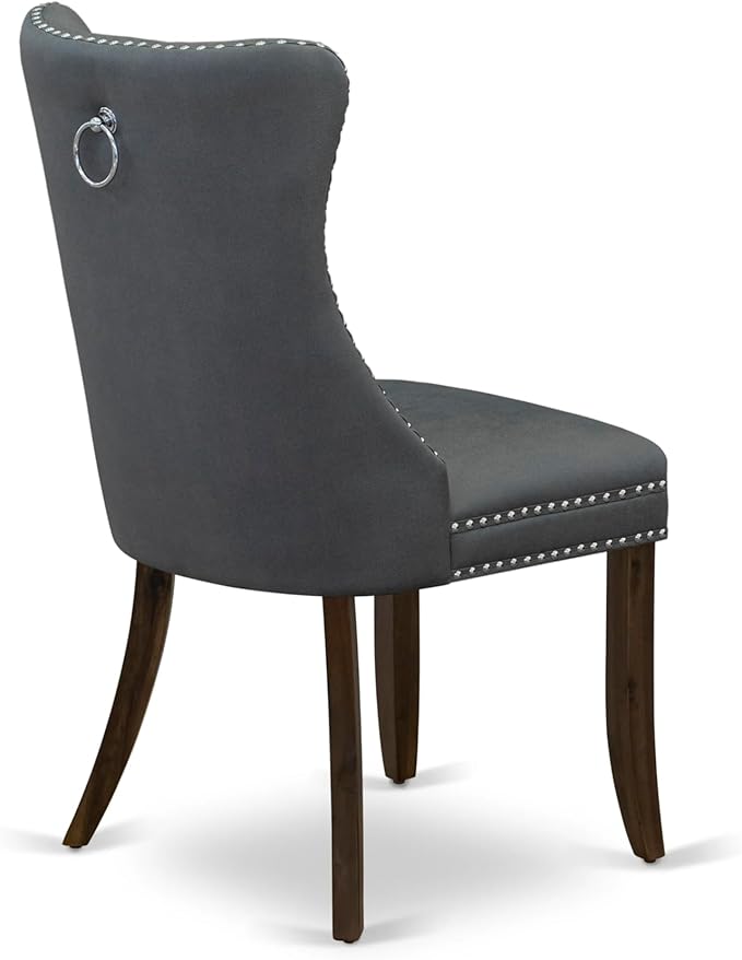 East West Furniture ANDA5-AWA-13 5 Piece Kitchen Table & Chairs Set Contains a - Image 10