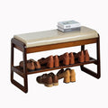 latifolia Solid Wood Bench, Entryway Shoe Bench by Latifolia
