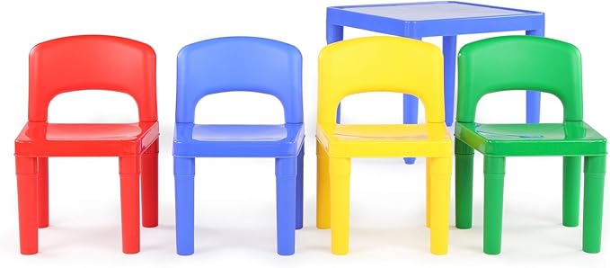 Primary Plastic Activity Table & 4 Chairs - Image 4
