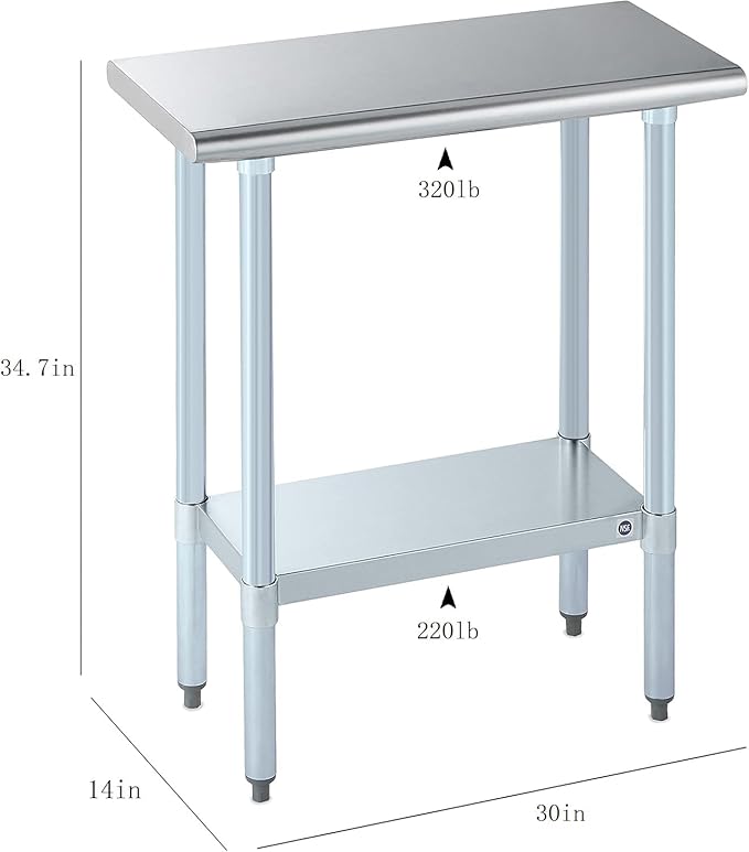 ROCKPOINT Stainless Steel Table - Image 3
